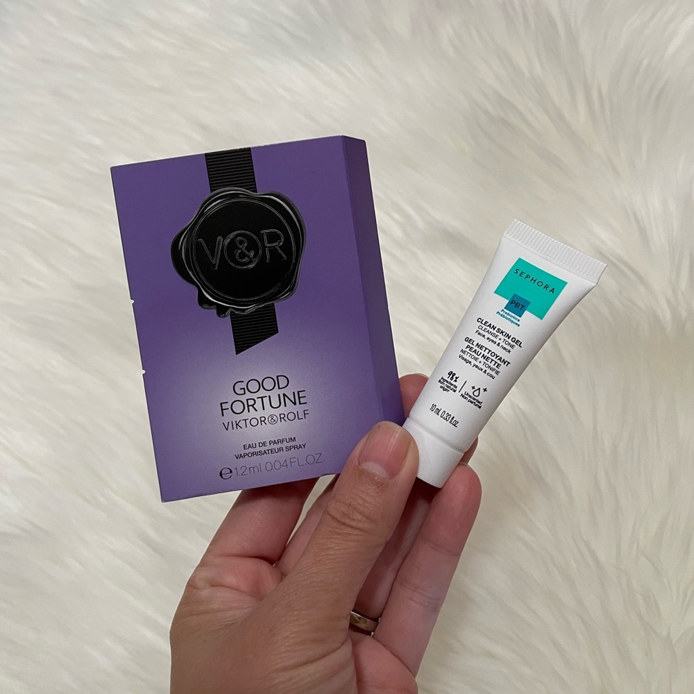 Viktor & Rolf Good Fortune & Sephora Clean Skin Gel Cleanser with Prebiotics
